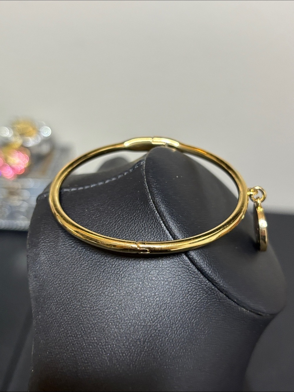 Kate spade Aries Charm Horoscope She Piques Their Curiosity Gold Bangle Bracelet - Picture 6 of 8